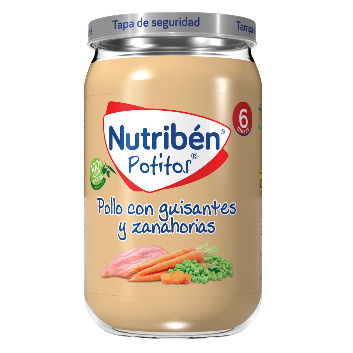 Nutriben Verduritas Con Pollo 235 G