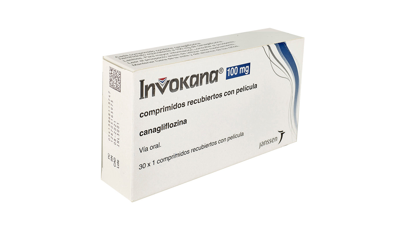 Invokana 100 Mg 30 Comprimidos Recubierto