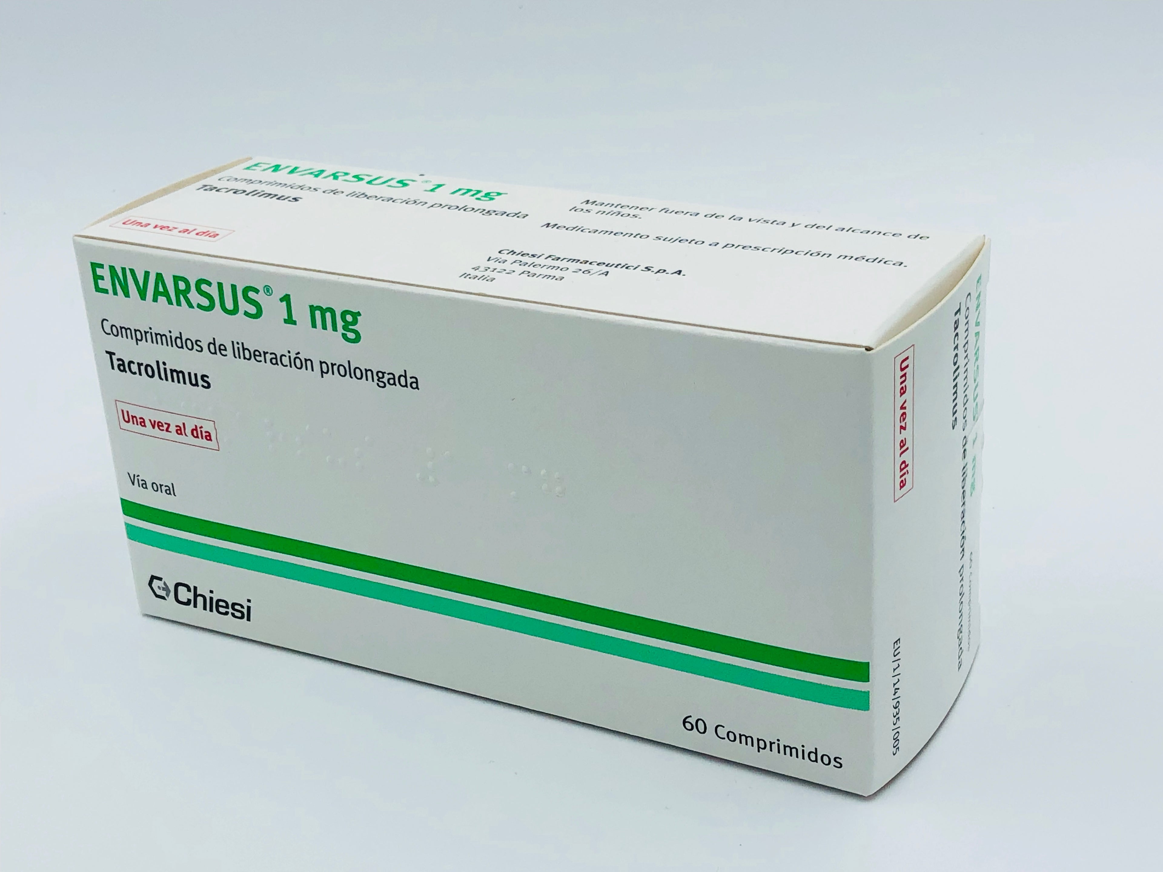 Envarsus 1 Mg 60 Comprimidos Liberacion P