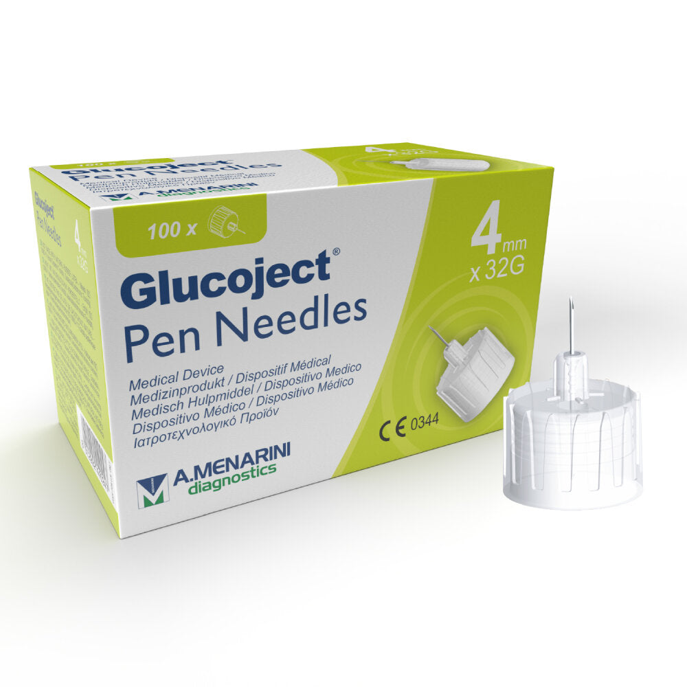 Aguja Hipodermica Insulina 4Mm 32G (Verde
