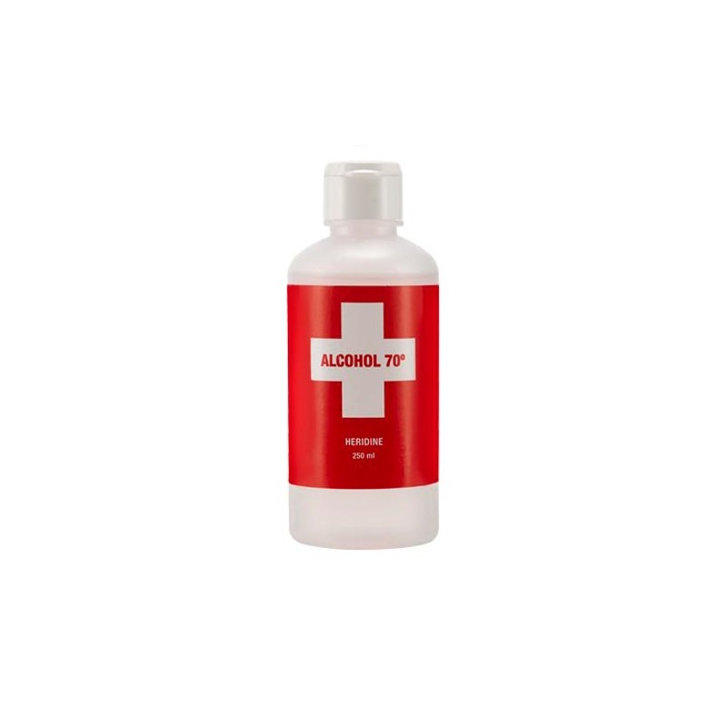 Alcohol 70º Heridine 1 Frasco 250 Ml
