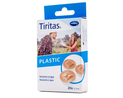 Tiritas Plastic Aposito Adhesivo Redondas