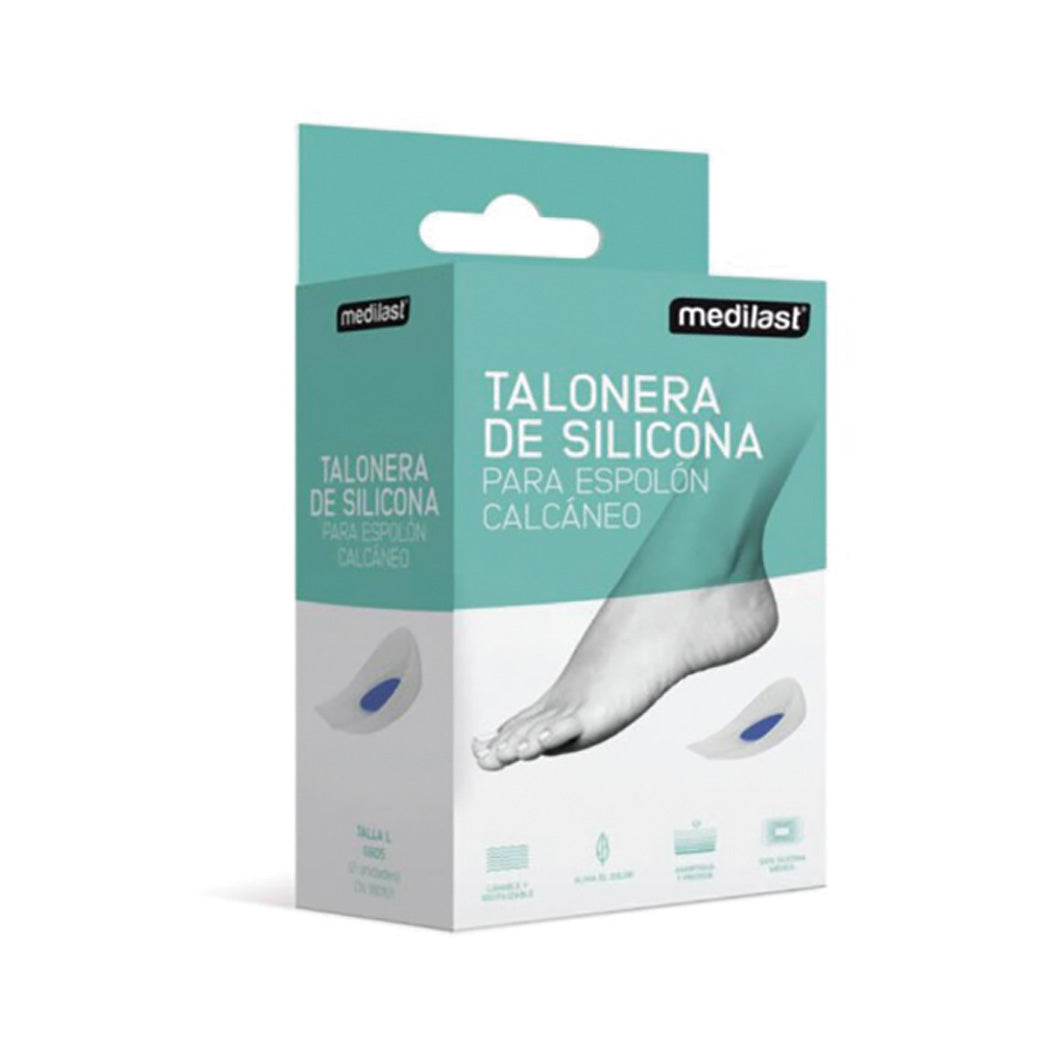 Talonera De Silicona Medilast 2 Unidades