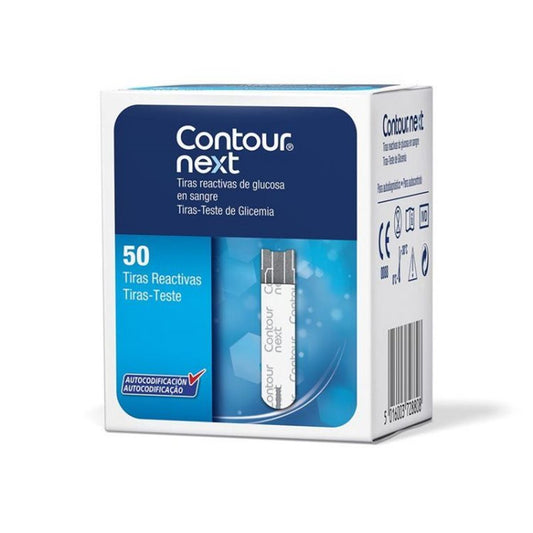 Tiras Reactivas Glucemia Contour Next