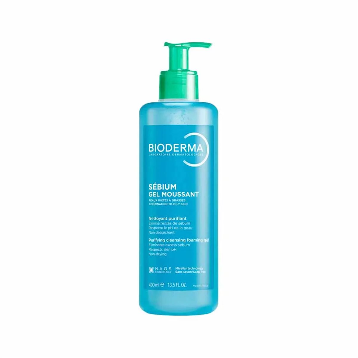 Sebium gel moussant bioderma 1 envase 500