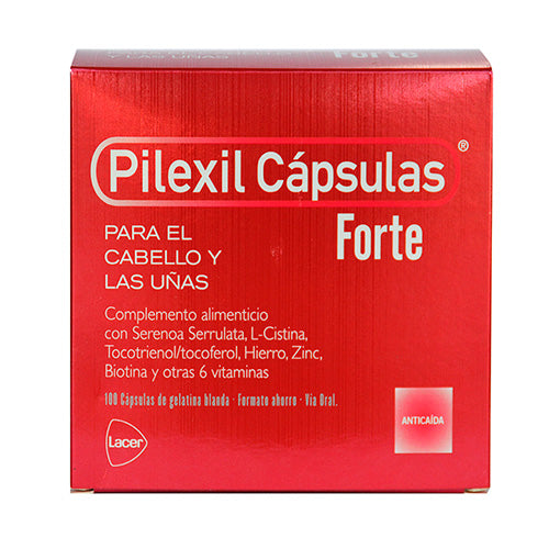 Pilexil Capsulas Forte Cabello Y Uñas 10