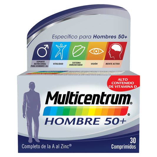 Multicentrum Hombre 50+ 30 Comp