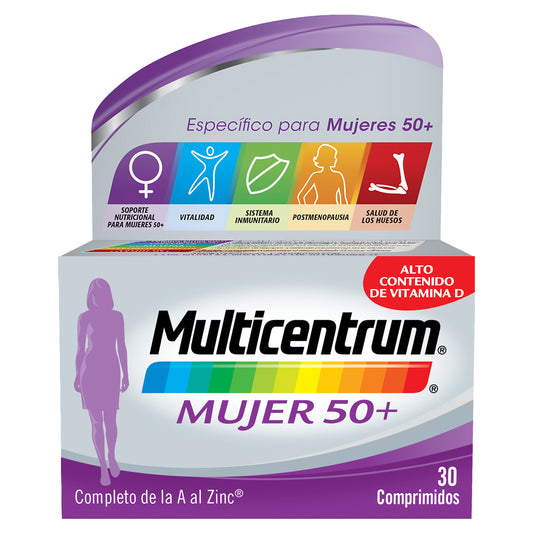Multicentrum Mujer 50+ 30 Comp