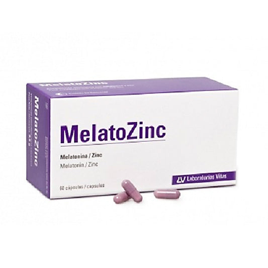 Melatozinc 1Mg 60 Caps