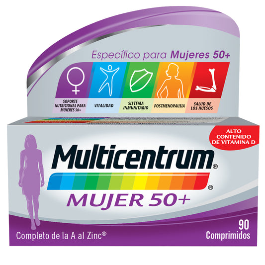 Multicentrum Mujer 50+ 90 Comp