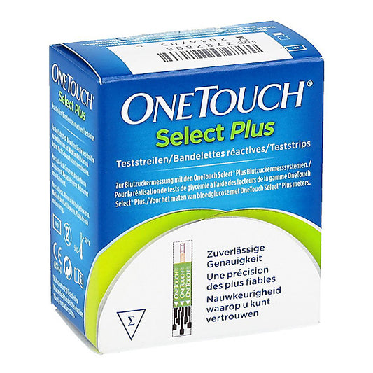 Tiras Glucemia Onetouch Select Plus 100 U