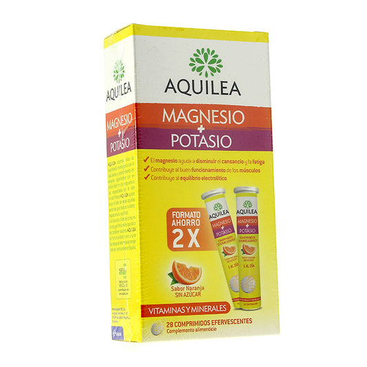 Aquilea Magnesio+ Potasio Comp Efervescentes
