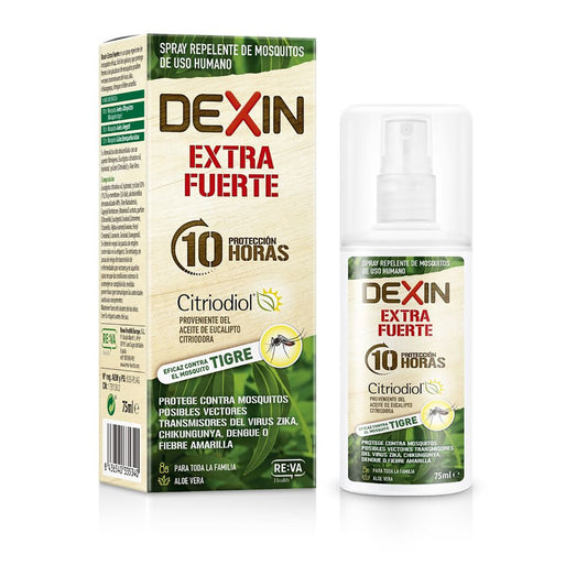 Dexin Extra Fuerte Spray Repelente de Insectos