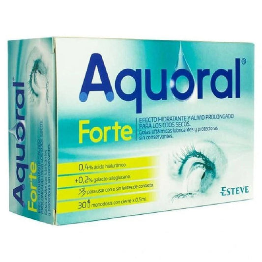 Aquoral Forte C/ A Hialuronico 0.4% Gotas