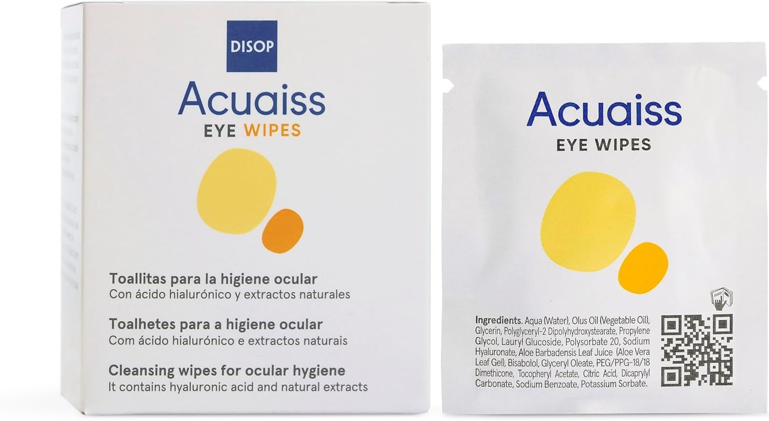 Acuaiss Toallita Para Higiene Ocular 20
