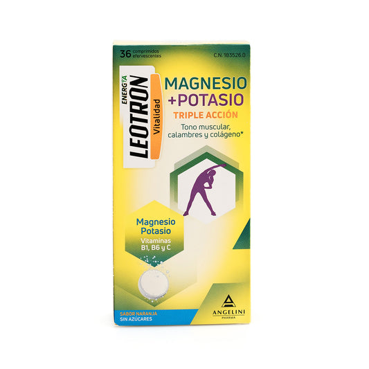 Leotron Magnesio + Potasio 30 Comprimido