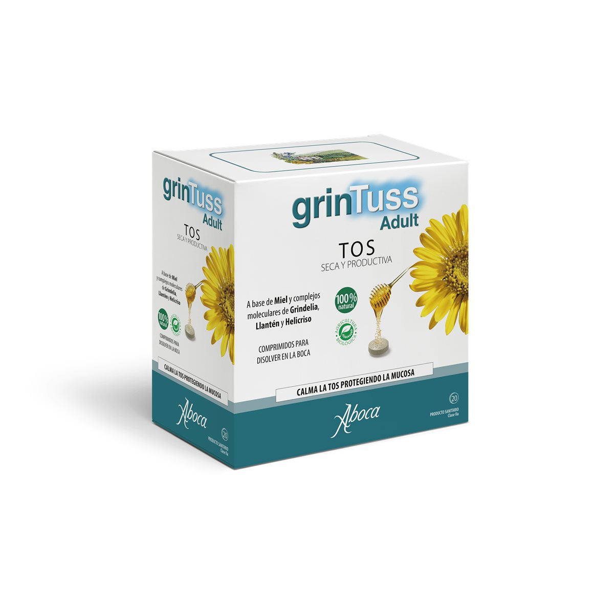 Grintuss Adult Con Poliresin 20 Comprimi