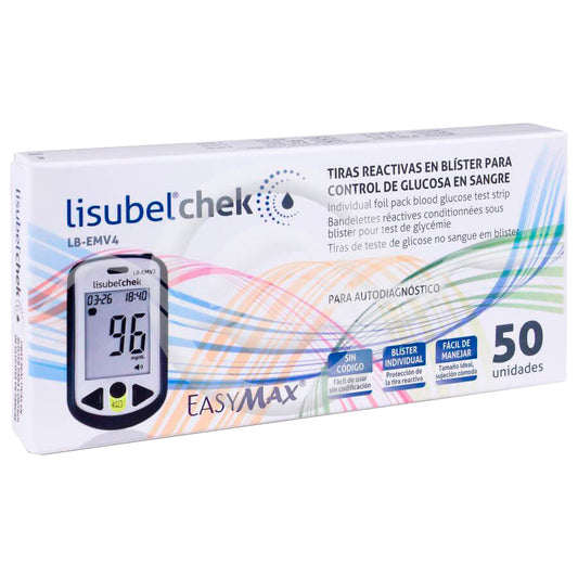 Tiras Reactivas Glucemia Lisubel Chek Lb-