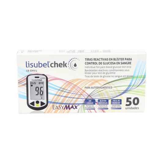 Tiras Reactivas Glucemia Lisubel Chek Lb-