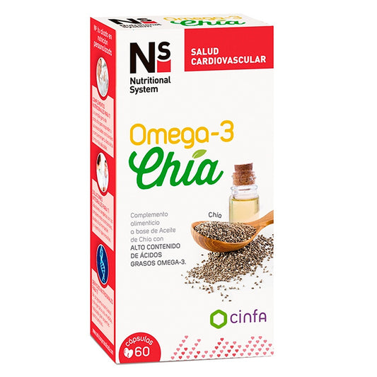 Ns Omega 3 Chia 60 Caps