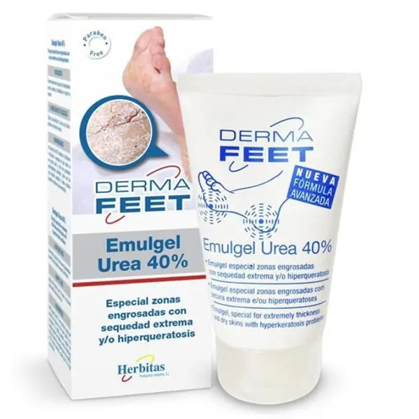 Dermafeet Emulgel Urea 40% 1 Bote 60 Ml