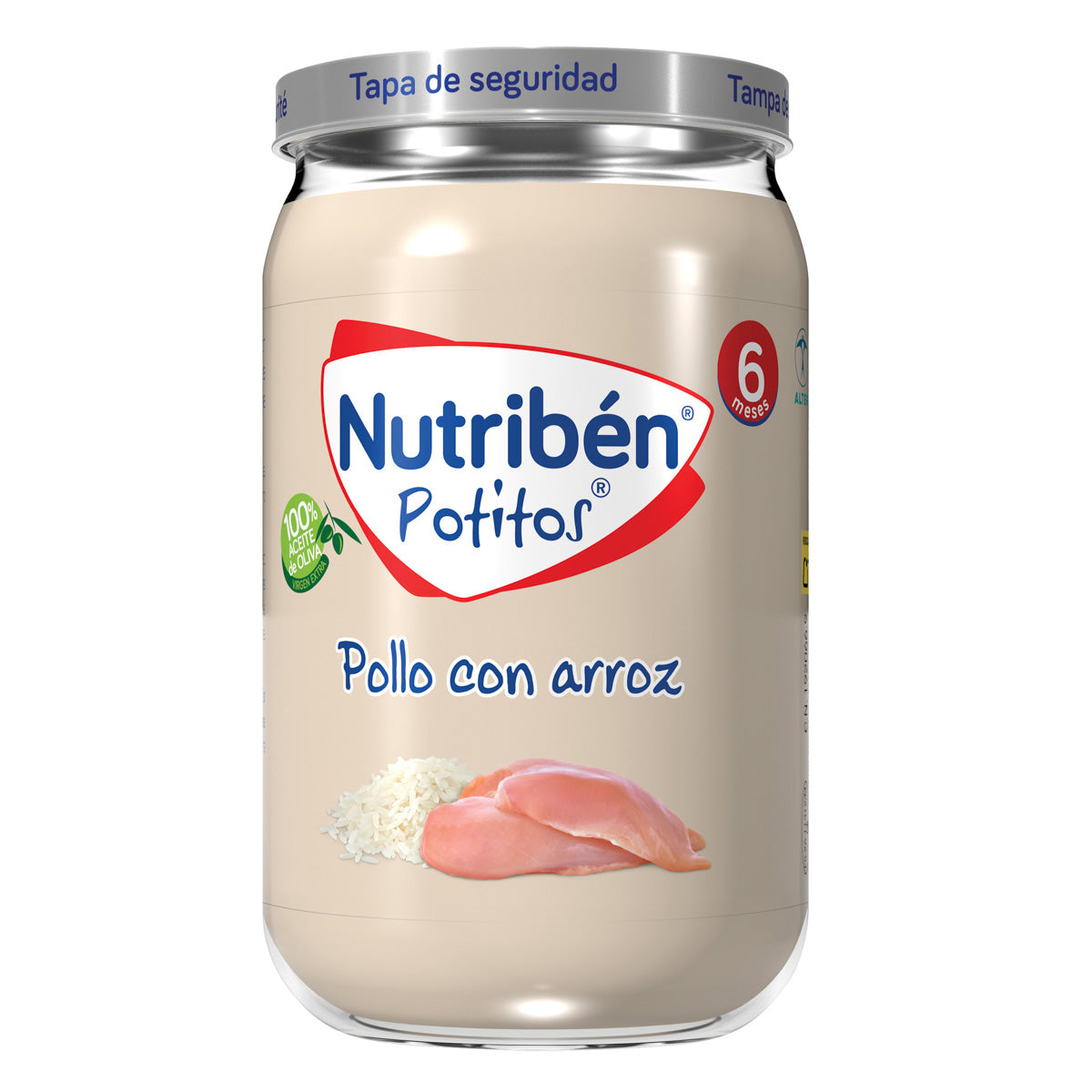 Nutriben Pollo Con Arroz Potito 235 G