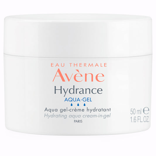 Avene Hydrance Aqua Gel Crema Hidratante Pieles Sensibles Hidrata, Rellena, Ilumina 50 ML