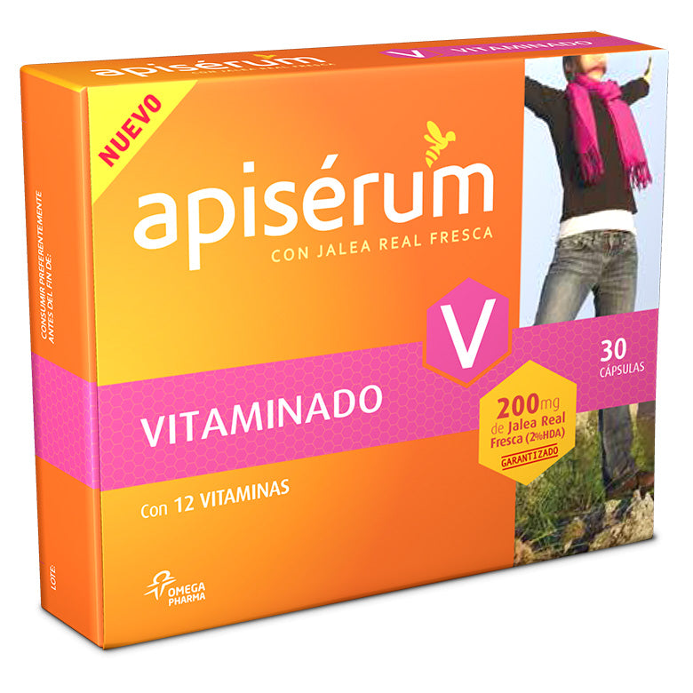Apiserum Vitalidad Pack 90 Capsulas 2+1