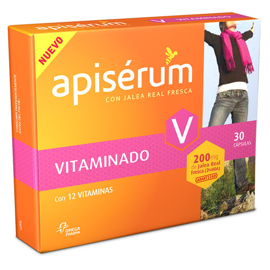 Apiserum Vitalidad Pack 90 Capsulas 2+1