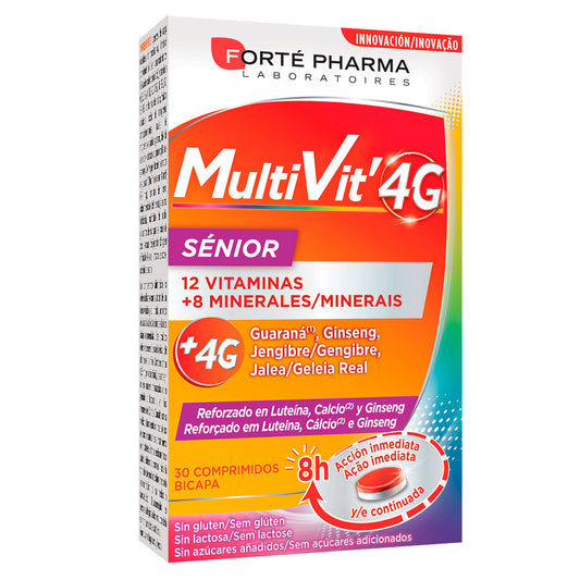 Multivit 4G Senior 30 Comprimidos