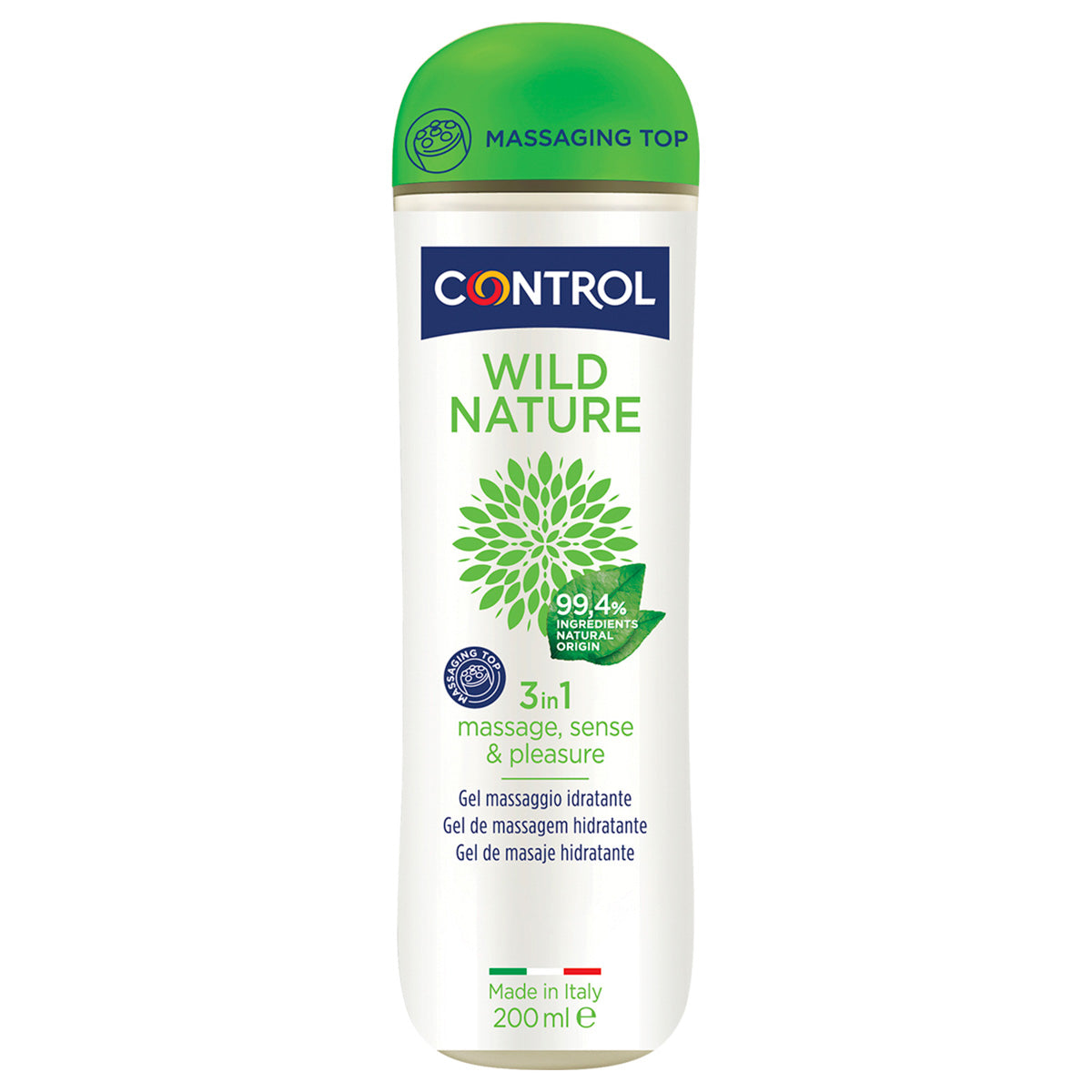 Control Wild Nature 3 In 1 Gel De Masaje