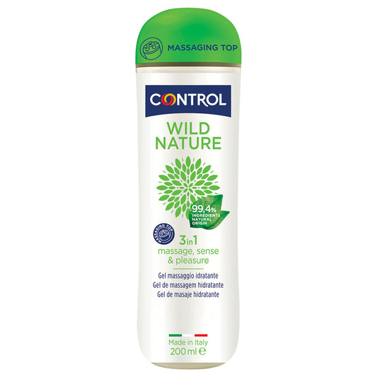 Control Wild Nature 3 In 1 Gel De Masaje