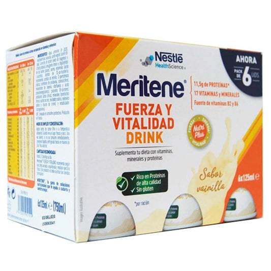 Meritene Fuerza Y Vitalidad Drink Pack V