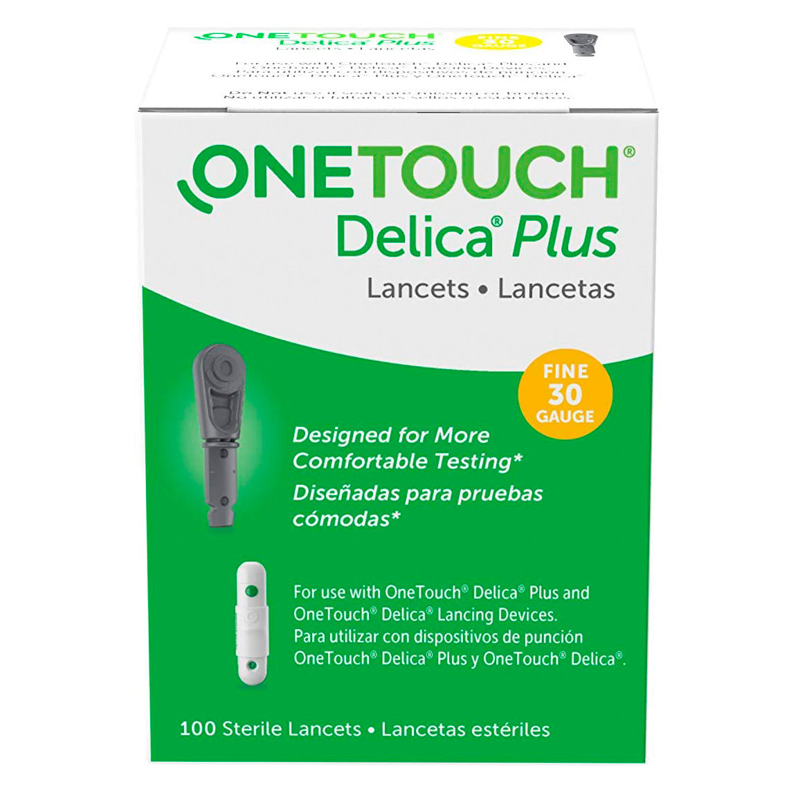 Onetouch Delica Plus Lancetas 25 Lanceta