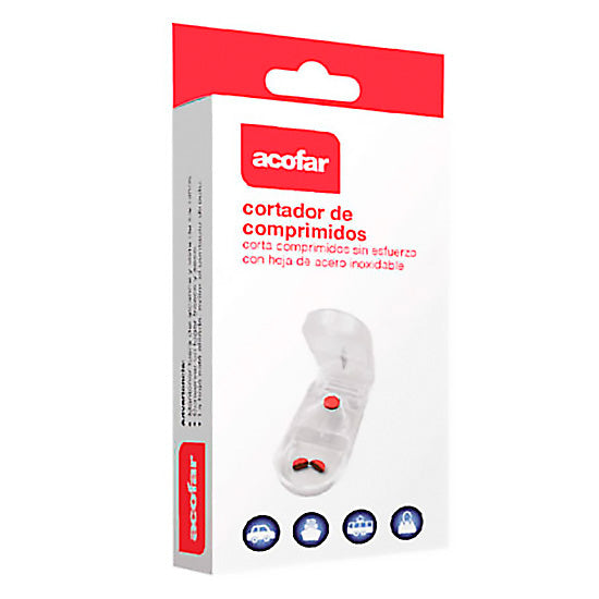 Acofar Pastillero Cortador De Comprimidos