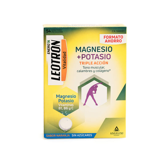 Leotron Magnesio + Potasio Angelini 54 C