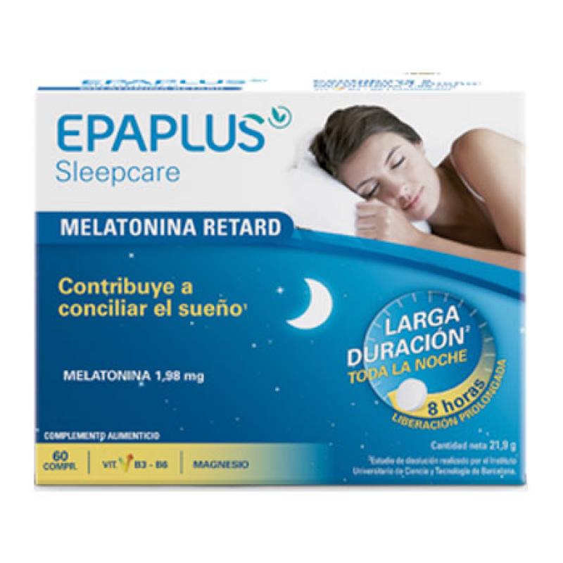 Epaplus Sleepcare Melatonina Retard 60 C
