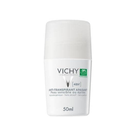 Vichy Desodorante Roll-On Piel Sensible 48H · 50 ml