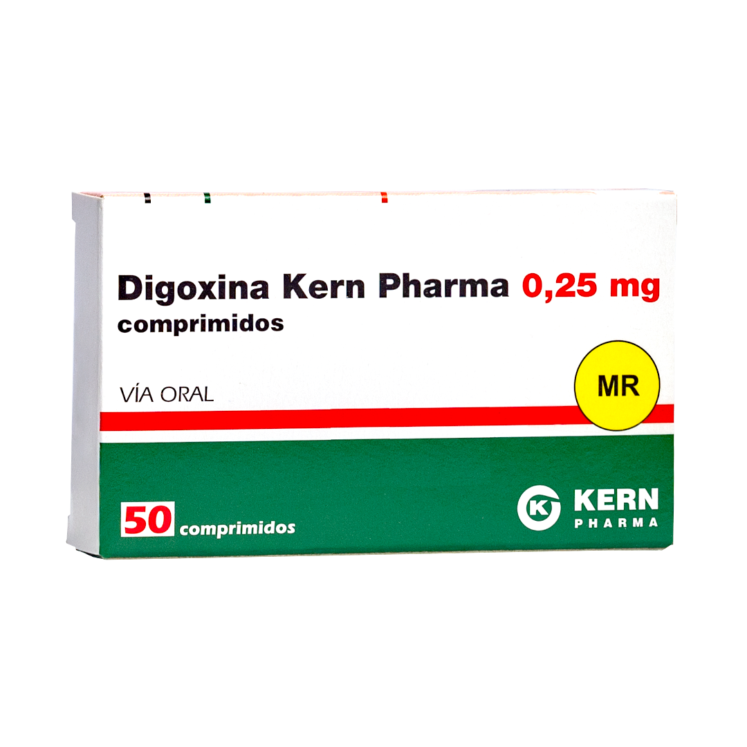 Digoxina Teofarma 0,25Mg 50 Comprimidos