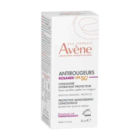 Avène Antirougeurs Rosamed SPF 50+ Concentrado Hidratante Protector 1 Envase 30 ml