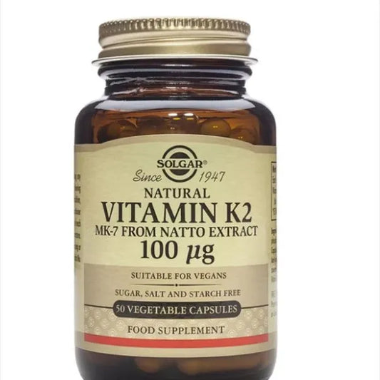 Solgar Vitamina K2 100 Microgramos 50 Ca