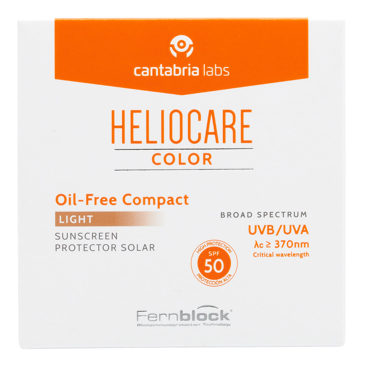 Compacto oil free 50 light 10 g