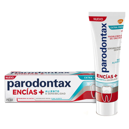 Parodontax Encias + Aliento & Sensibilida