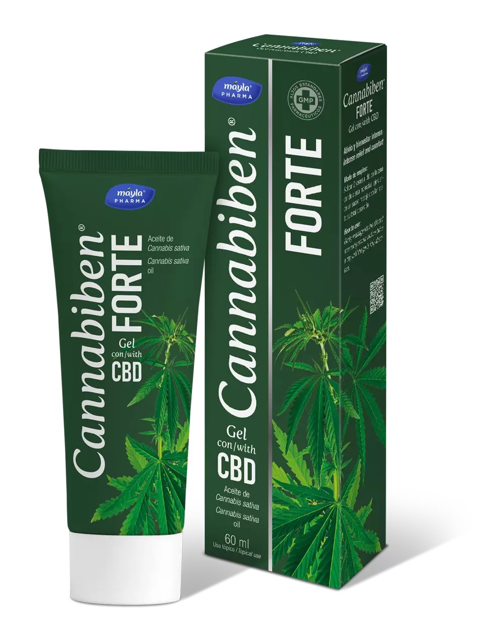 Mayla Crema De Cbd Forte 60 Ml.