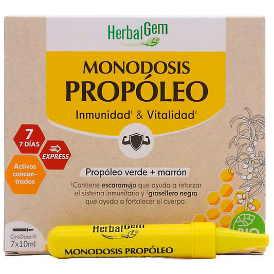 Propoleo Monodosis 7 Ampollas 10 Ml