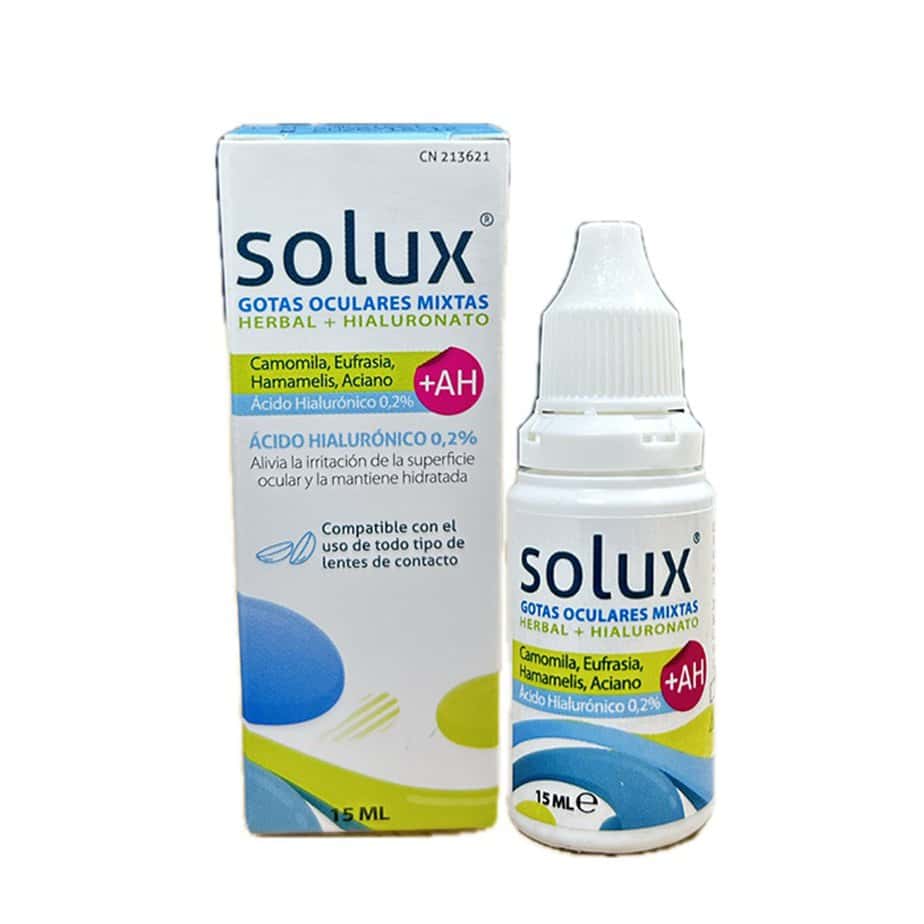 Solux Gotas Oculares Mixtas 1 Frasco 15