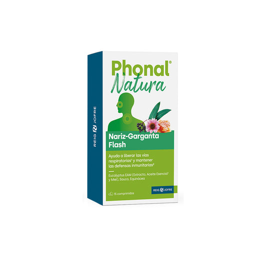Phonal Natura Nariz-Garganta Flash 15 Co