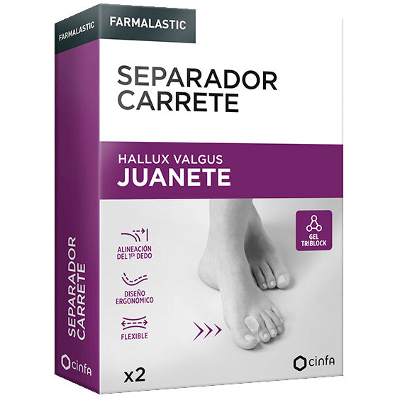 Separador Carrete Farmalastic 2 Unidades