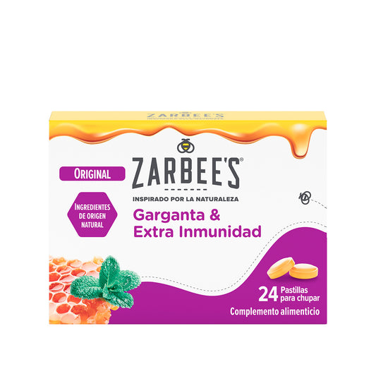 Zarbees Garganta Y Extra Inmunidad 24 Pa
