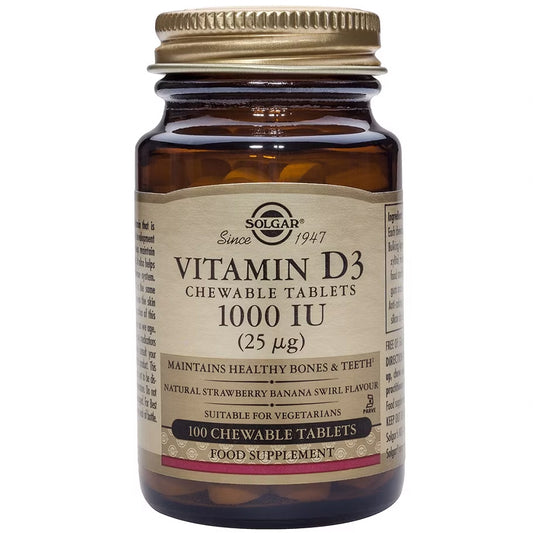 Solgar Vitamina D3 1000 Iu 25 Mg 100 Com